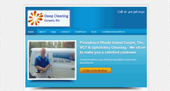 Desktop Screenshot of deepcleaningcarpets.com